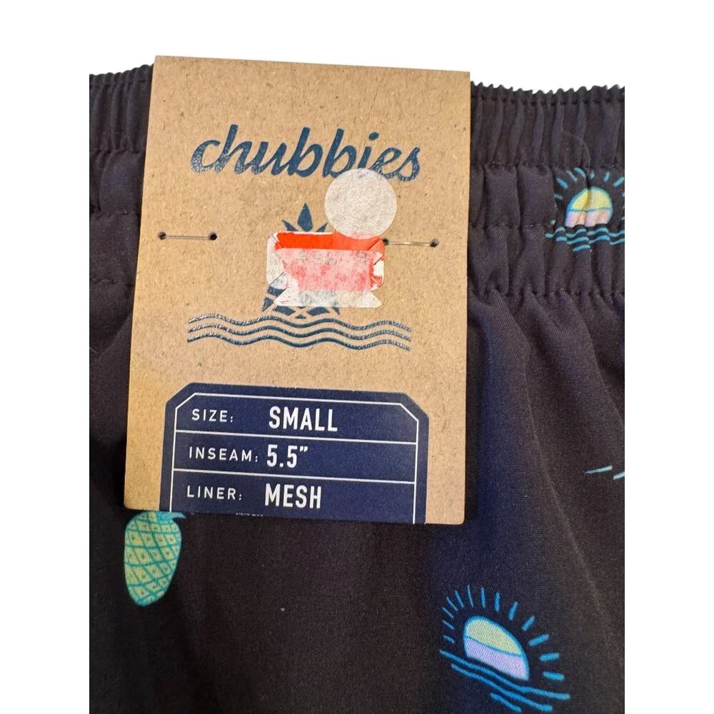 Chubbie's Classic Lined 5.5-Inch Swim Trunks NWT The Beach Essentials $70